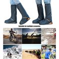 thumbnail image 3 of Chaussures de Pluie Réutilisables Pliantes Antidérapantes avec Fermetures Éclair, 3 of 7