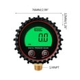 thumbnail image 5 of Shinycome Digital Gas Pressure Gauge with 1/4'' NPT Bottom Connector & Rubber Protector, 5 of 9