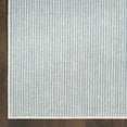 thumbnail image 6 of Nourison Textured Home 7'10" x 9'10" Ivory Blue Farmhouse Indoor Area Rug, 6 of 10