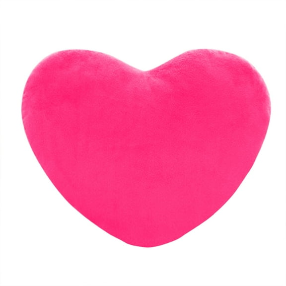 PLPPYFS Cute Plush Heart Pillow Love Pillow Cushion Toy Throw Pillows, Valentine's Day Heart Shaped Throw Pillows, Fluffy Love Pillow Cute Throw Pillows, for Living Heart Throw Decorative Pillows