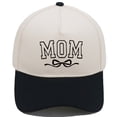 thumbnail image 1 of Gorra de béisbol lisos de algodón con bordado de lazo MOM, 1 of 2