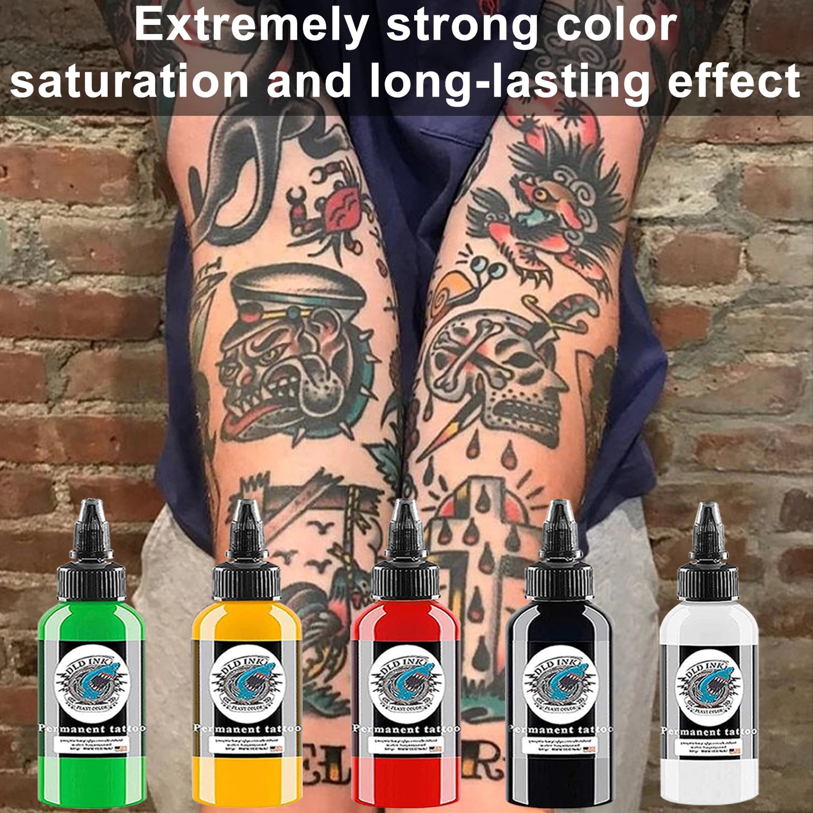 BAODELI 14PCS Tattoo Ink Set - 1oz (30ml) Tattoo Inks Pigment Kit for  Tattooing - Vibrant Colors in This Tattoo Ink Set - Perfect for Tattoo  Artists