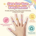 thumbnail image 5 of 6 sets Fake Nails for Kids Full Cover Short False Nail for Kids Girls, 5 of 6