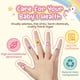 thumbnail image 5 of 6 juegos de uñas postizas para niños, uñas postizas cortas de cubierta completa para niñas y niños, 5 of 6