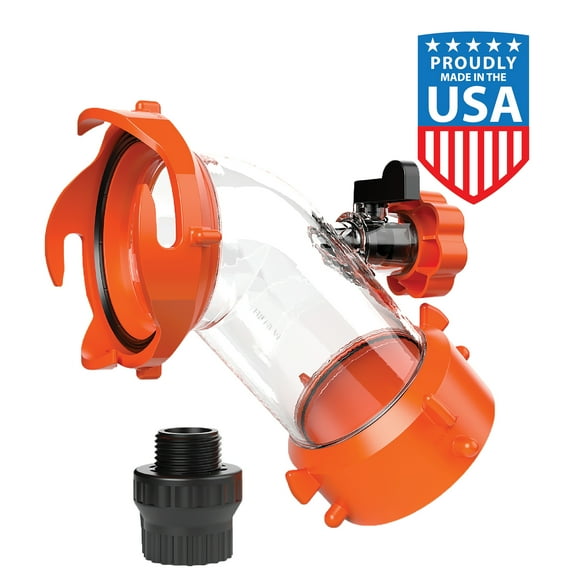Camco Rhino Blaster Camper Holding Tank Rinser, Backflow Preventer, Multicolor, Polycarbonate (39082)