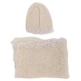 thumbnail image 4 of Conjunto de envoltura de sombrero Accesorios de fotografía Conjunto de accesorios de fotografía para recién nacidos para bebés de 01 meses (envoltura de sombrero de albaricoque), 4 of 5