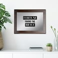 thumbnail image 6 of Fortune Favors The Brave, 12x9 Decorative Wall Plaque | Easel Mount Option | Inspirational Affirmation Wall Art, 6 of 8