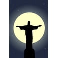 thumbnail image 2 of Jesus Christ Statue Wall Mural by Wallmonkeys Peel and Stick Graphic (48 in H x 32 in W) WM309307, 2 of 4