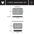 thumbnail image 5 of Farberware Disney Bake with Mickey Mouse 2-Piece Bakeware Set, Black, 5 of 13