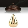 thumbnail image 2 of Unique Shape Incense Holder Burner for Home Office Decoration Gift (Large Drop Shape), 2 of 7