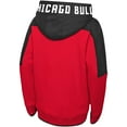 thumbnail image 3 of Preschool Red Chicago Bulls Post-Up Full-Zip Hoodie, 3 of 3