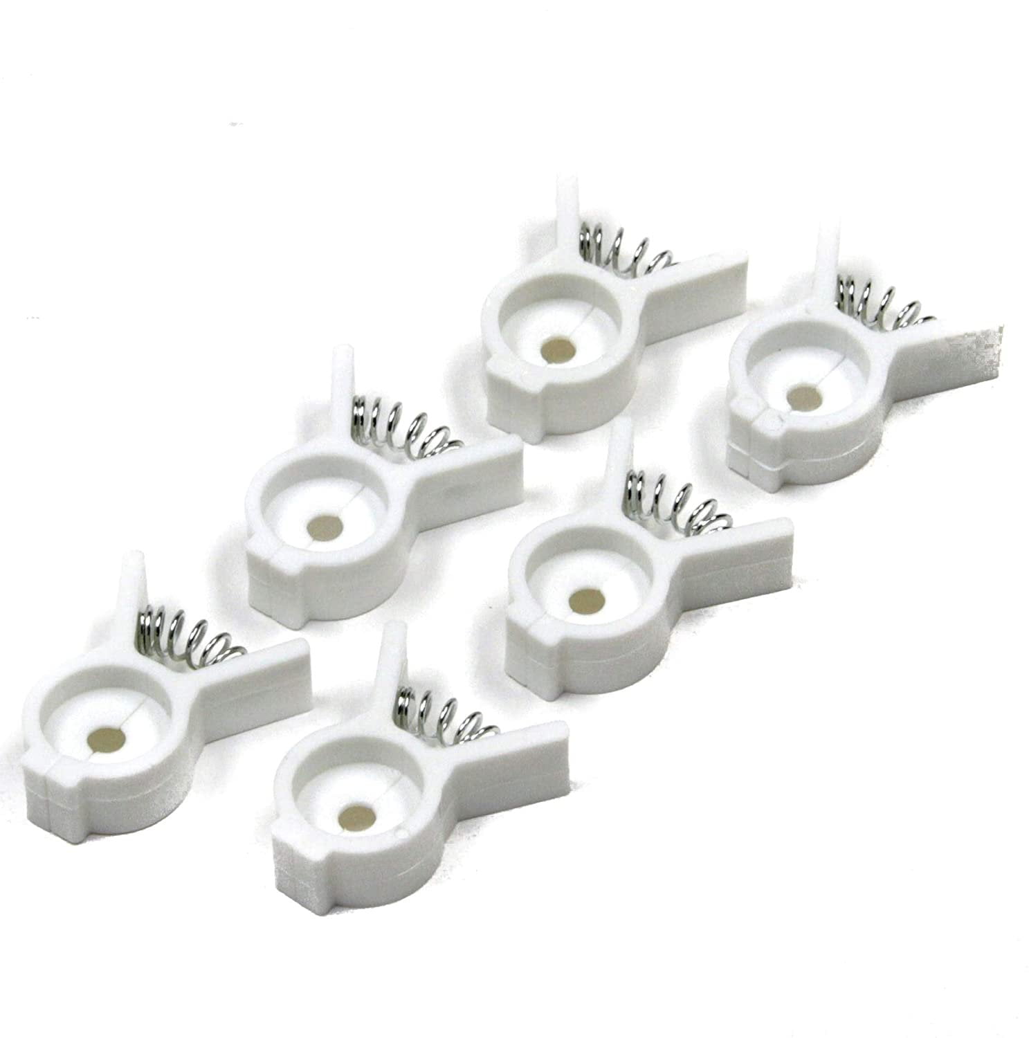 EIKS 6pcs Bag Clips Snap Twist Tie Replacement for Food Fruit Bread Bag  Cinch Easy Squeeze & Lock
