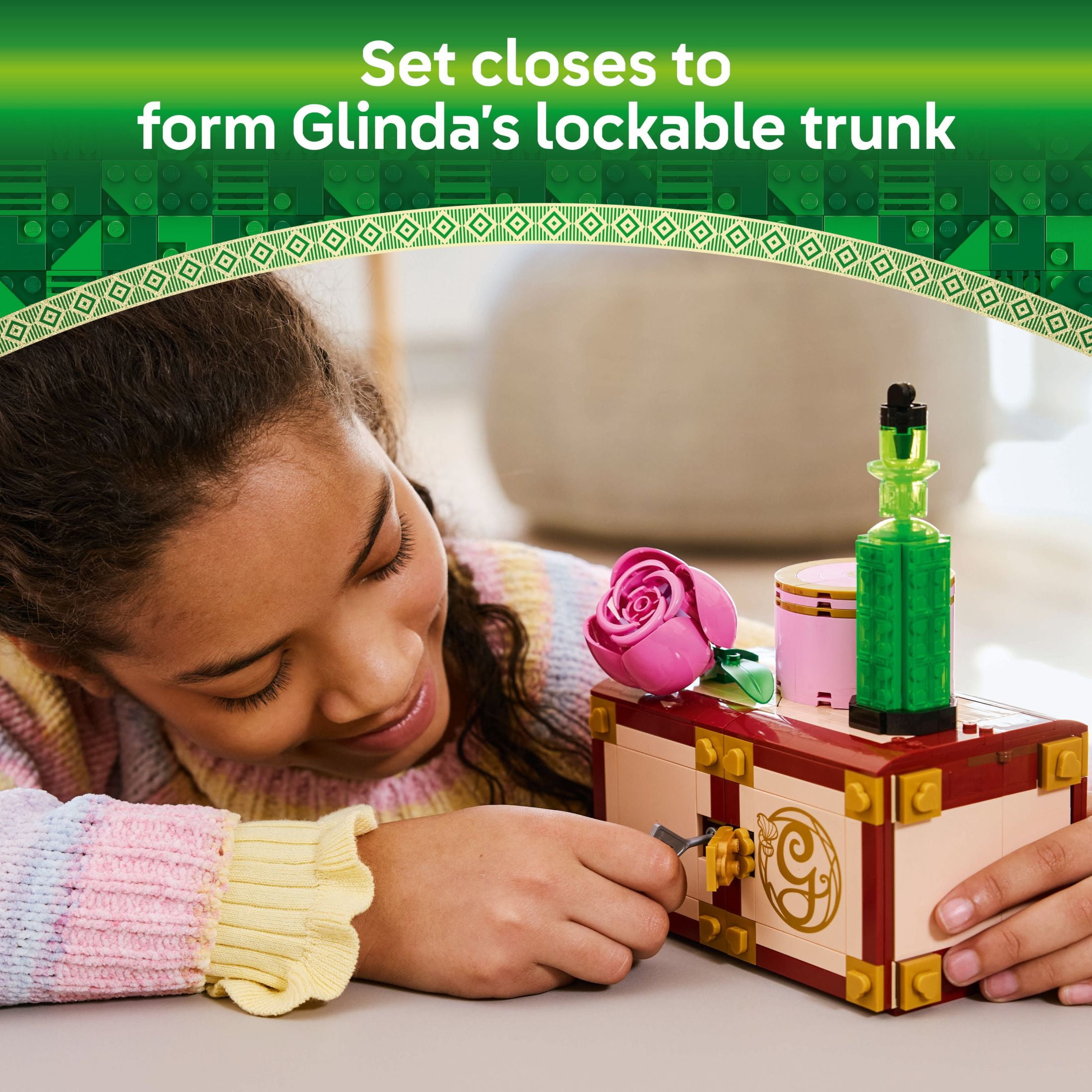 LEGO Wicked Glinda & Elphaba's Dormitory Building Toys - Wicked Toys for Girls & Boys, Age 8+ - Buildable Doll House for Kids - 75683