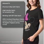 Disney Womens Minnie Mouse Graphic Tee,