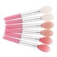 thumbnail image 5 of 6 Piezas Cepillos Cosméticos de Belleza Jinwen Cabeza de Silicona Bálsamo Labial de Aceite Herramientas de Aplicación de Maquillaje Juego de pinceles de silicona para labios, 5 of 8