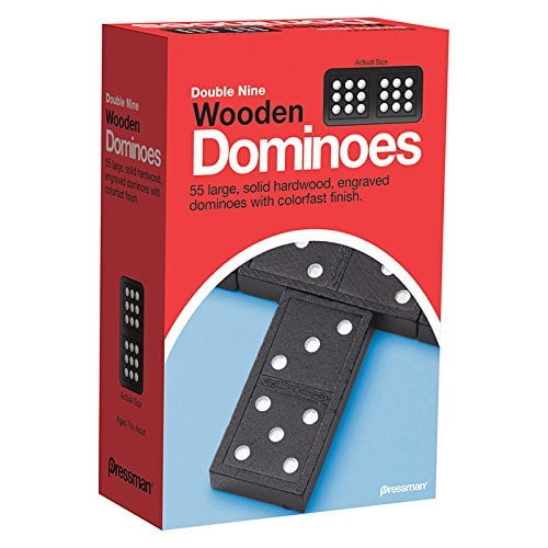 Pressman Toys Double Nine Dominoes (Set of 6)