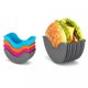 thumbnail image 1 of Caja fija para hamburguesas, soportes ajustables para hamburguesas, reutilizables, lavables, Clip de silicona, soporte para hamburguesa, 4 Uds., 1 of 5