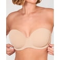 thumbnail image 4 of DELIMIRA Women's Padded Plus Size Strapless Bras Full Coverage Underwire Multiway Bra, 4 of 6