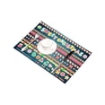 thumbnail image 4 of MKHERT Sweet Christmas Border Candy Cookies and Brush Segments Placemats Table Mats for Dining Room Kitchen Table Decoration 12x18 inch,Set of 6, 4 of 4
