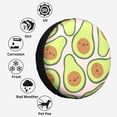 thumbnail image 6 of Kdxio Cute Avocado for Tire Cover Wheel Protectors Tyre Covers Weatherproof Wheel Covers Universal Fit for Trailer Rv SUV Truck Camper Travel Trailers 16 inch, 6 of 8