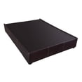 thumbnail image 2 of Base Cama Queen Size Tacto Piel Chocolate De Madera Tapizada Colchones Recamaras Mobeler Orión, 2 of 3
