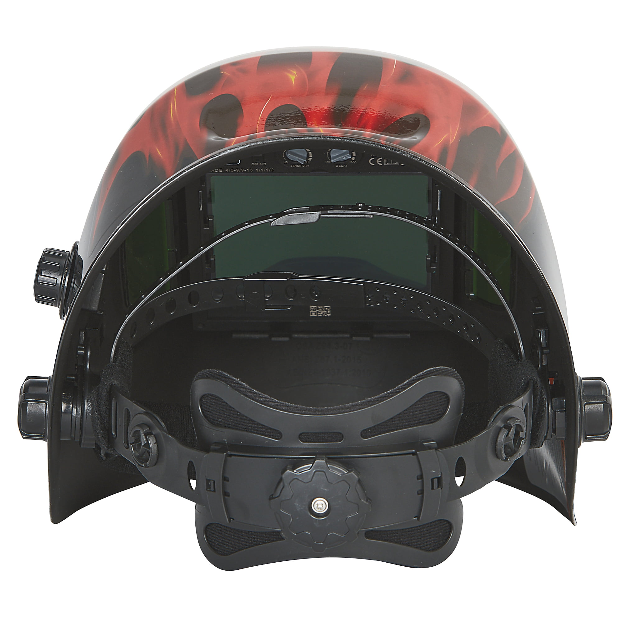 Klutch MonsterView Panoramic 2200 Auto-Darkening Welding Helmet