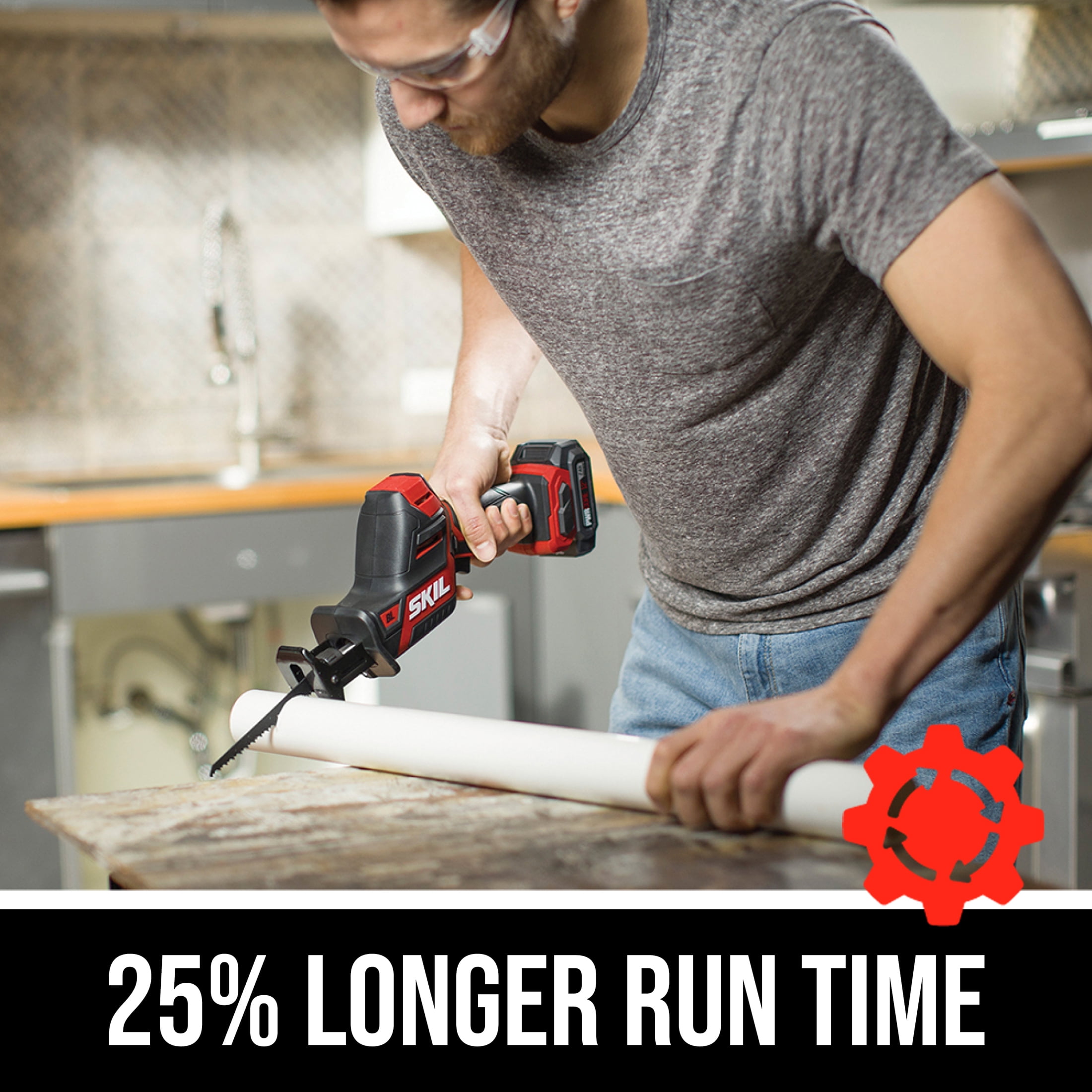 Free Shipping SKIL PWR Core 12 N Brushless 12V Cordless Reciprocating Saw with PWR Jump N Charger Walmart