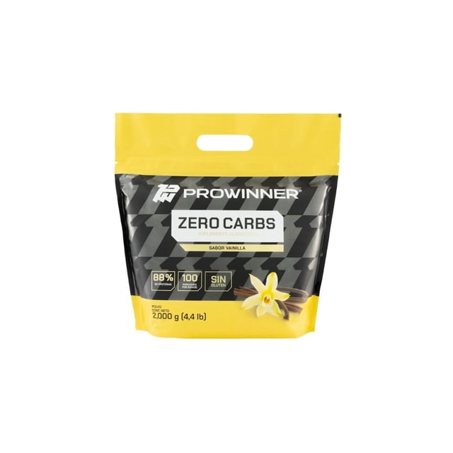 Suplemento ZERO Carbs Polvo Sabor Vainilla (2 Kg) ProWinner PW-1305