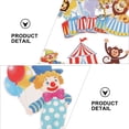 thumbnail image 2 of MasteelfCA 20 Pcs Circus Theme Cake Adornments Bouquet Inserts Reusable Cake Toppers, 2 of 8