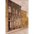 thumbnail image 2 of Georges Hugo 18x24 Black Ornate Framed Double Matted Museum Art Print Titled: 13 Rue Saint-Maur, Bordeaux, 2 of 5