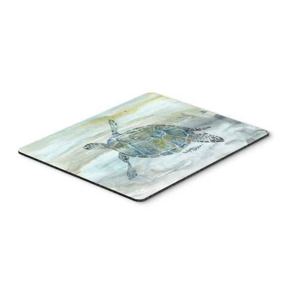 Sea Turtle Watercolor Mouse Pad, Hot Pad or Trivet
