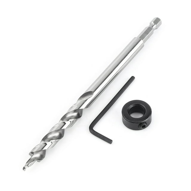 Broca De Punta Para Carpintería Taladro Recto Y De Labio De 3/8" De Pulgada