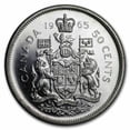 thumbnail image 2 of 1965 Canada Silver Half Dollar 20-Coin Roll BU, 2 of 3