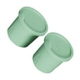 thumbnail image 1 of Molde hueco para cubitos de hielo de silicona Cateissary 2 piezas Verde, 1 of 6