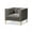 Grey, variant on Baxton Studio Zanetta Luxe and Glamour Grey Velvet Upholstered Gold Finished Lounge Chair