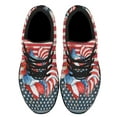 thumbnail image 2 of Rooster American flag US Print Sneakers Lightweight Comfortable Running Shoes for Men Women Black Size 11.5, 2 of 7