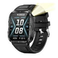 thumbnail image 2 of Nkmbld Portable Wristwatches Smart Sports Watch HD Bracelet Advanced Bluetooth Calling and Extra Long Battery Customised Dials, Black, 2 of 7