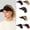 Multi-tonal & Multiple Available Colors, variant on More Beautiful Women Sun Visor Hat with Curly Synthetic Ponytail Wig, UV Protection Hairpiece for Thinning Hair