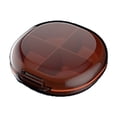 thumbnail image 2 of Binmer Boîte Portable de Rangement pour Médicaments Facile à Ranger Pratique pour les Voyages Scellée Étanche à l'Humidité Rangement Classifié Sans Interférence entre les Compartiments, 2 of 6