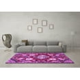 thumbnail image 3 of Ahgly Company Indoor Rectangle Persian Purple Traditional Area Rugs, 8' x 12', 3 of 4