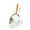 B, variant on Yhmxh Metal Cat Litter Scoop, Stainless Steel Metal Cat Litter Scoop with Holder, Durable Sifting Scoop for Cat Litter Boxes, Kitten Pooper Lifter, Kitty Metal Scooper for Cat Litter Box Strip Holes