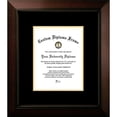 thumbnail image 2 of Campus Images LEGBG0011014 10 x 14 in. Legacy Certificate Frame with Black & Gold Mats, Black, 2 of 4