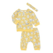 Winnie the Pooh Baby Girls Jogger Set, Sizes 0M-24M