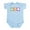 Sky Blue, variant on CafePress - Eat Sleep Ham Radio Infant Bodysuit - Baby Light Bodysuit, Size Newborn - 24 Months