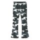 thumbnail image 5 of Pantalones largos con estampado de camuflaje para niñas, forro polar cálido, leggings casuales ligeramente acampanados, traje para niñas de 5 a 16 años., 5 of 6