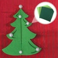 thumbnail image 2 of OULII 18Pcs Craft Felt Fabric Sheets Green Color for DIY Sewing and Patchwork, 2 of 4