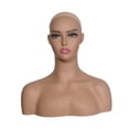 thumbnail image 3 of yotijay Female Mannequin Head Head with Makeup Multifunctional Display Stand for, 3 of 9