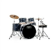 Mapex Rebel 22" Bass Drum 5-Piece Drumset w/ Hardware & Cymbals - Royal Blue RB5294FTCYB