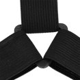thumbnail image 4 of 4pcs Élastique Coin Clip Feuille de Lit Support Feuille de Fixation avec Triangle Modèle de Conception pour Tenir les Nappes de Matelas Slipcovers (Noir), 4 of 8