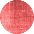 thumbnail image 1 of Ahgly Company Indoor Round Persian Red Bohemian Area Rugs, 4' Round, 1 of 4